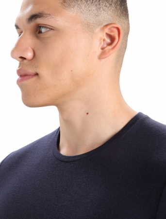 Tricou o-neck lana merino 150 barbati ICEBREAKER Anatomica bleumarin [1]