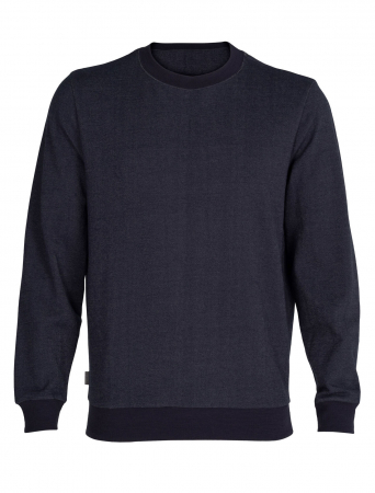 bluze midlayer training fleece - M Central LS Sweatshirt MIDNIGHT NAVY M