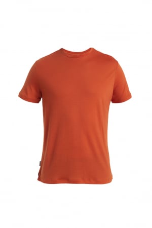 Outdoor - Tricou merino 125 barbati ICEBREAKER Sphere III caramiziu