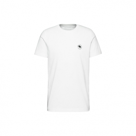 Outdoor - Tricou bumbac organic barbati MAMMUT Core Garantie alb