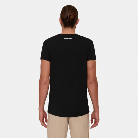 Tricou drumetie bumbac barbati MAMMUT Seon Original negru [2]