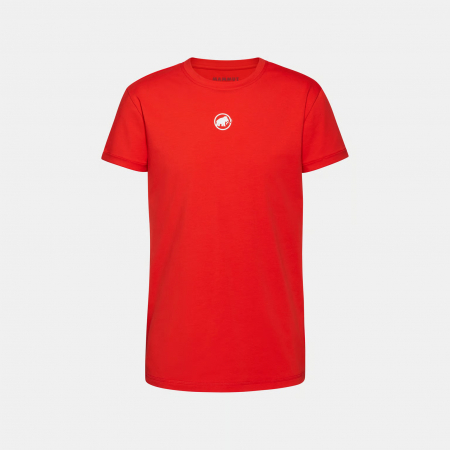 Outdoor - Tricou drumetie bumbac barbati MAMMUT Seon Original rosu