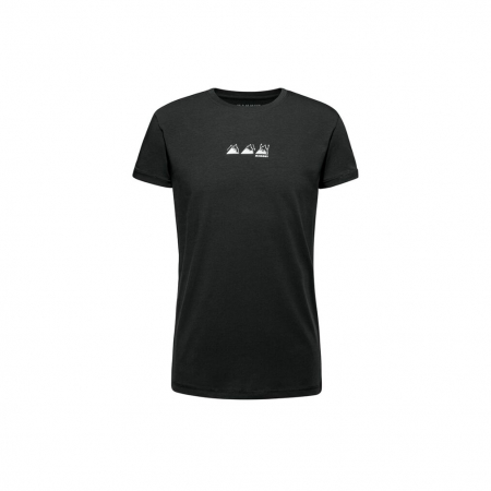 Outdoor - Tricou bumbac barbati MAMMUT Seon Playground negru