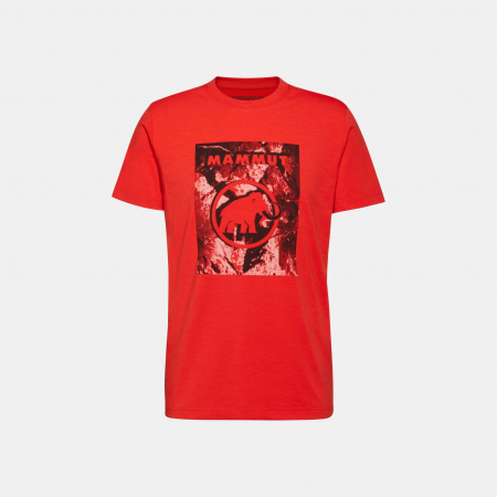 Outdoor - Tricou multifunctional barbati MAMMUT Trovat Mammut rosu
