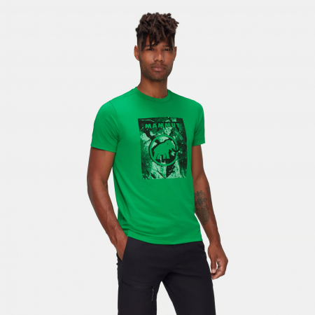 Tricou multifunctional barbati MAMMUT Trovat Mammut verde [1]