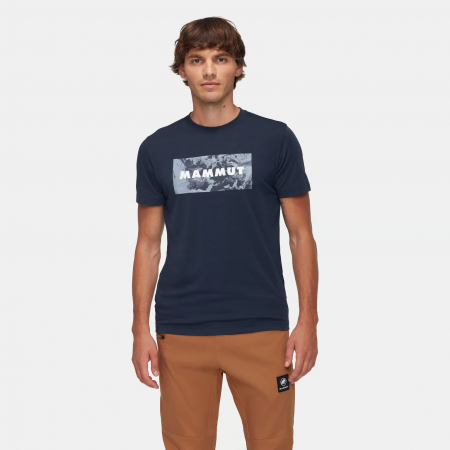 Tricou multifunctional barbati MAMMUT Trovat Logo bleumarin [2]