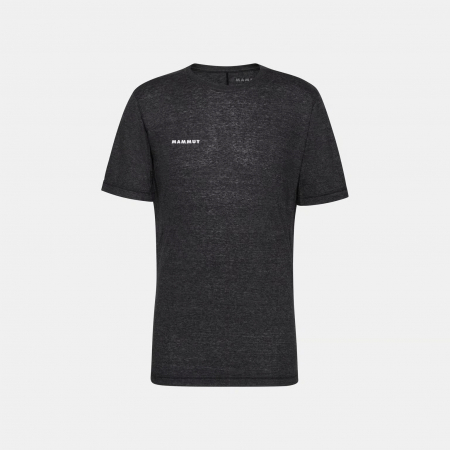 Outdoor - Tricou catarare canepa/lyocell barbati MAMMUT Massone Light negru