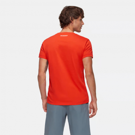 Tricou alpinism barbati MAMMUT Massone Patch rosu [2]