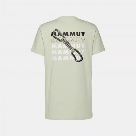 Tricou bumbac organic  barbati MAMMUT Massone Quickdraw vernil [2]