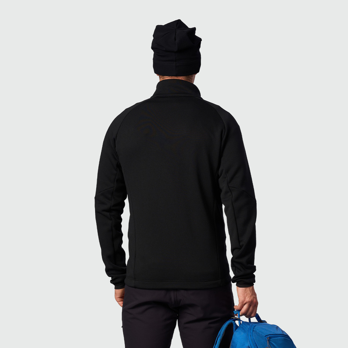 Hanorac fleece barbati NORTHFINDER YACAR negru [1]