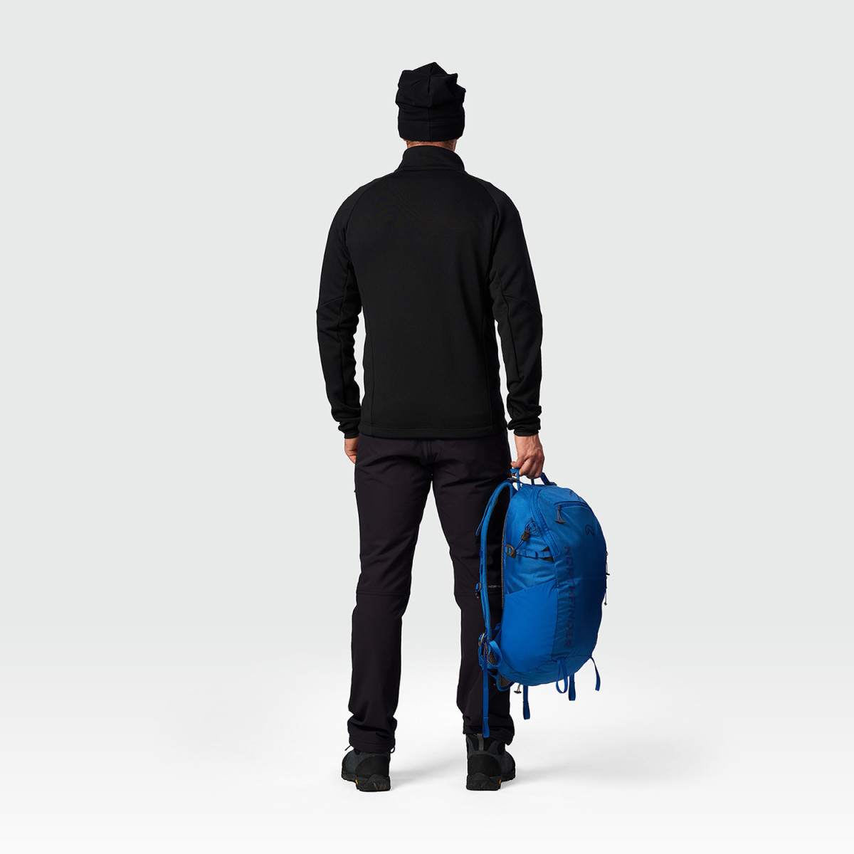 Hanorac fleece barbati NORTHFINDER YACAR negru [3]