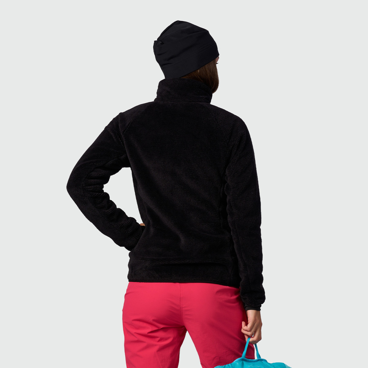 Hanorac fermoar fleece femei NORTHFINDER MARIANELA negru [2]