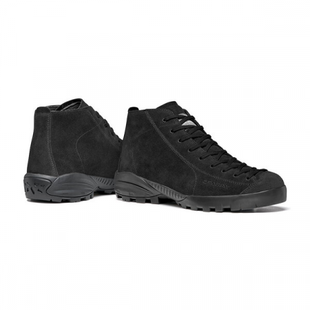 Ghete outdoor barbati piele intoarsa/Gore-Tex SCARPA MOJITO CITY MID GTX WOOL 32685-200/8 negru [5]