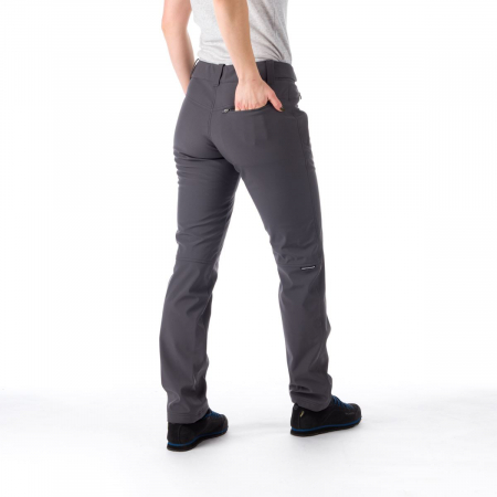 Pantaloni softshell 3L/fleece femei NORTHFINDER ALESSANDRA 10K/5K gri [2]
