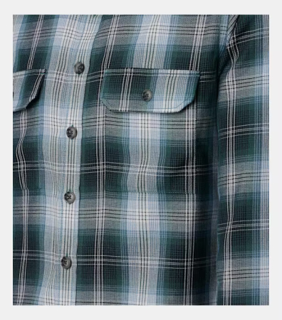 Camasa Overshirt bumbac barbati CASA MODA verde carouri [3]