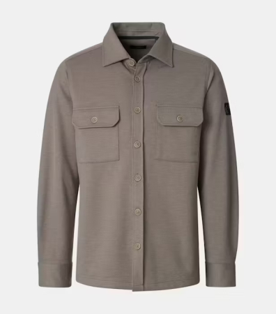 camasi maneca lunga - Camasa Overshirt barbati CASA MODA bej