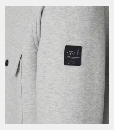 Camasa Overshirt fermoar barbati CASA MODA gri [2]
