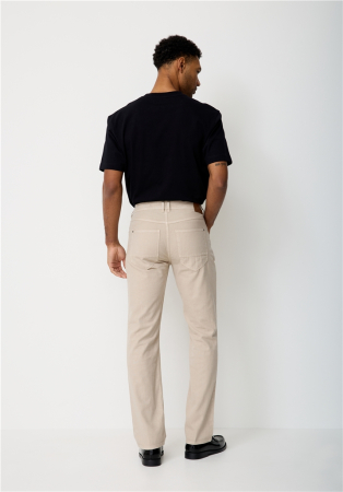 Pantaloni subtiri bumbac/in 5 buzunare barbati PADDOCK'S BEN bej [4]