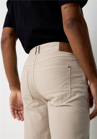 Pantaloni subtiri bumbac/in 5 buzunare barbati PADDOCK'S BEN bej [3]
