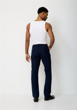 Pantaloni subtiri bumbac/in 5 buzunare barbati PADDOCK'S BEN bleumarin [4]