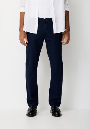 pantaloni 5 buzunare - Pantaloni subtiri bumbac/in 5 buzunare barbati PADDOCK'S BEN bleumarin