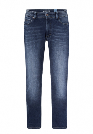 blugi - Blugi barbati PADDOCK'S Slim Duke bleumarin 5563