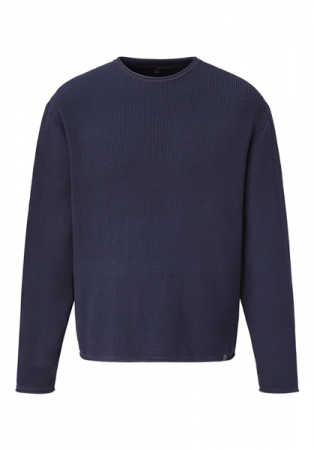 Pulovere - Pulover O-neck barbati PADDOCK'S 381286964 bleumarin