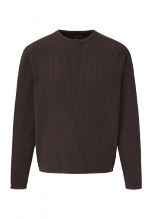 Pulovere - Pulover O-neck barbati PADDOCK'S 381286964 maro