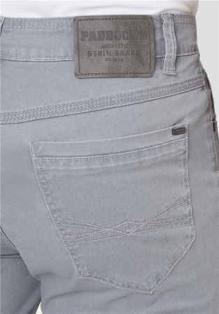 Blugi subtiri barbati PADDOCK'S Ranger Pipe Slim gri 1000 [5]