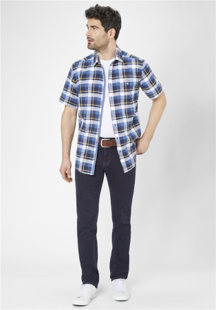 Blugi barbati PADDOCK'S RANGER PIPE Slim 4701 bleumarin/negru [6]