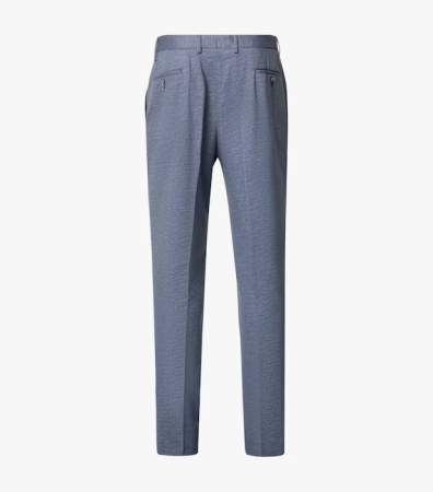 Pantaloni costum mix&match barbati VENTI albastru [1]