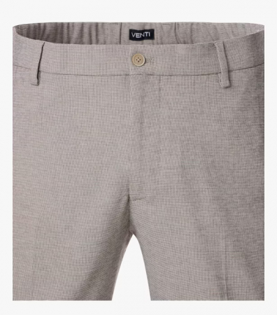 Pantaloni costum mix&match barbati VENTI bej [2]