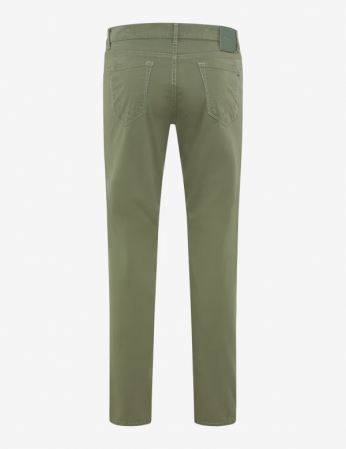 Pantaloni 5 buzunare bumbac barbati BRAX CHUCK Marathon Modern Fit oliv [1]