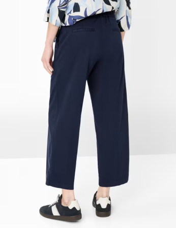 Pantaloni culotte bumbac/lyocell femei BRAX MAINE S bleumarin [2]