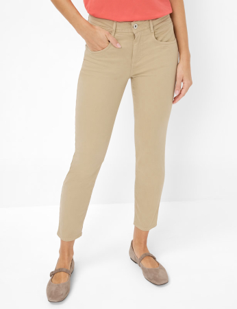 Pantaloni 5 buzunare bumbac/lyocell BRAX SHAKIRA S skinny bej [2]