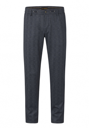 pantaloni chino - Pantaloni barbati REDPOINT Colwood antracit carouri
