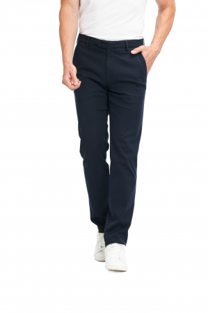 pantaloni chino - Pantaloni bumbac organic barbati MEYER Modern Bonn-5465 bleumarin