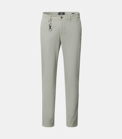 pantaloni chino - Pantaloni chino subtiri bumbac barbati CASA MODA verde deschis