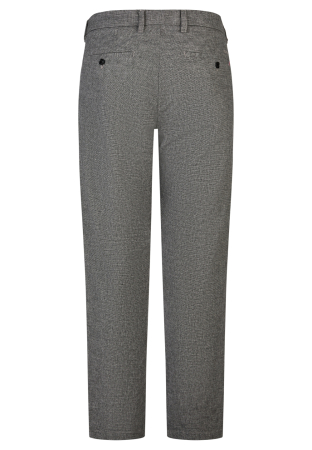 Pantaloni Chino bumbac barbati HECHTER wool-look alb/negru [1]