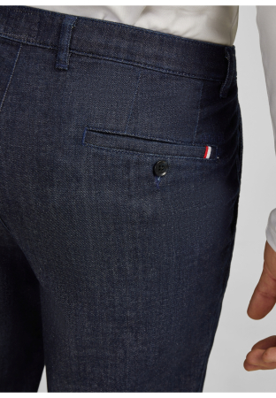 Pantaloni denim chino barbati HECHTER bleumarin [5]