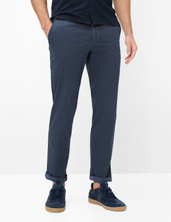 Pantaloni chino bumbac barbati BRAX FABIO bleumarin [1]