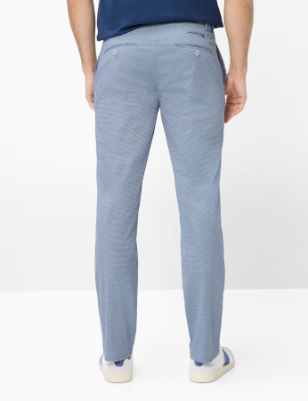 Pantaloni chino bumbac barbati BRAX FABIO albastru [4]