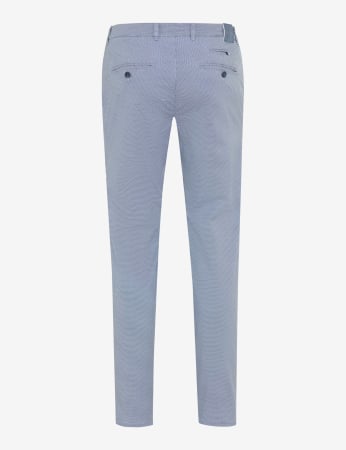 pantaloni chino - Pantaloni chino bumbac barbati BRAX FABIO albastru