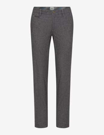 Pantaloni - Pantaloni chino barbati BRAX FABIO DX Woolook Flex 873228-7881520 gri