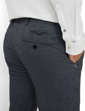 Pantaloni chino barbati BRAX FABIO DX Woolook Flex 873228-7881520 bleumarin [6]