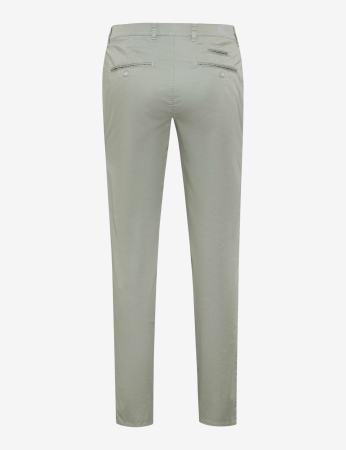 Pantaloni subtiri chino bumbac barbati BRAX FABIO U  oliv deschis [1]