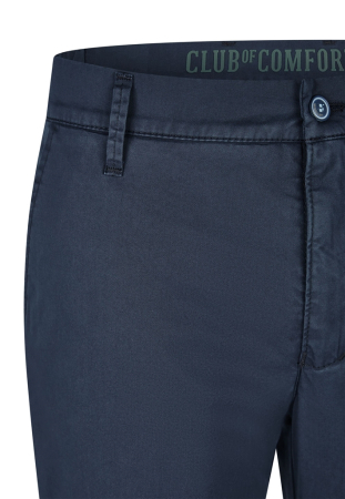 Pantaloni chino barbati CLUB of COMFORT Foxx 8109 bleumarin [3]