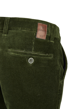 Pantaloni chino velur premium barbati CLUB of COMFORT Garvey 5006 verde [1]