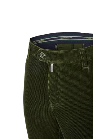 Pantaloni chino velur premium barbati CLUB of COMFORT Garvey 5006 verde [3]