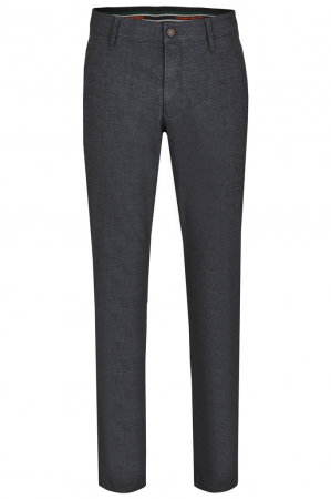 pantaloni chino - Pantaloni chino barbati CLUB of COMFORT Garvey 7631 bleumarin